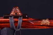 Cocobolo Native American Flute, Minor, High D-5, #H36E